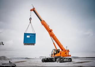 Гусеничні крани - телескопічна стріла Liebherr LTR 1040