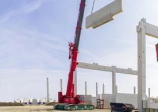 Гусеничні крани - телескопічна стріла Liebherr LTR 1100
