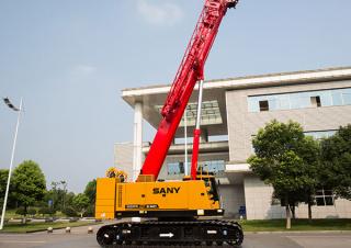 Гусеничні крани - телескопічна стріла Sany SCC550TB-1