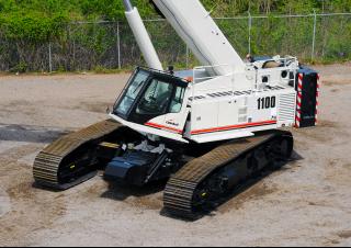 Гусеничні крани - телескопічна стріла Link-Belt TCC-1100