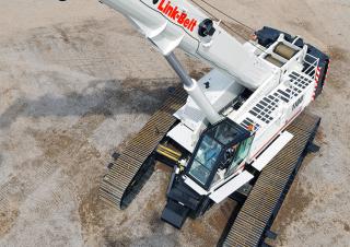Гусеничні крани - телескопічна стріла Link-Belt TCC-1100