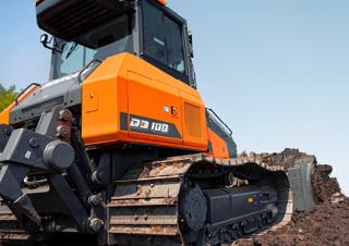 Гусеничні бульдозери Doosan DD100