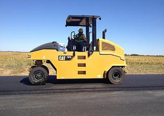 Катки Катки на гумових колесах Caterpillar CW16