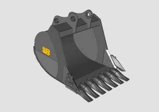 Навісне обладнання Ковш Ківш для екскаватора Werk-Brau EX20SD