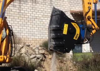 навісне обладнання ківш-подрібнювачі MB Crusher BF60.1 S4