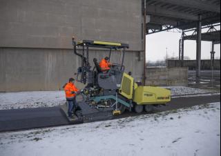 Колісні асфальтоукладальники Ammann AFW 400-3