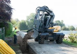 Колісні екскаватори Mecalac 12 MTX