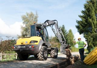 Колісні екскаватори Mecalac 12 MTX