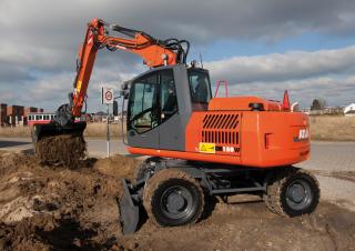 Колісні екскаватори Atlas 150 W