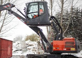Колісні екскаватори Atlas 160 MH