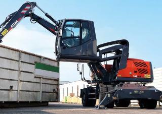 Колісні екскаватори Atlas 160 MH