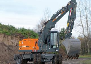 Колісні екскаватори Atlas 160 W-SR