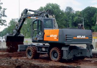 Колісні екскаватори Atlas 190 W