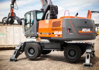 Колісні екскаватори Atlas 250 MH