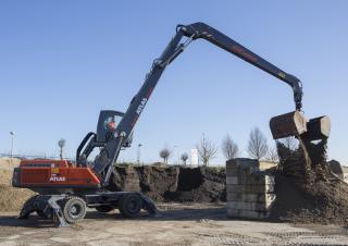 Колісні екскаватори Atlas 350 MH