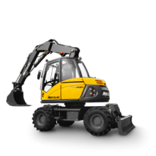 Колісні екскаватори Mecalac 714 MW e