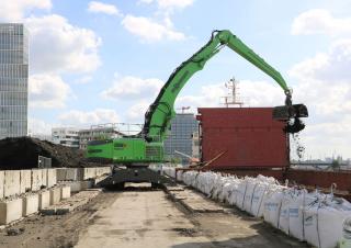 Екскаватори для перевалки Sennebogen 855M E Hybrid  