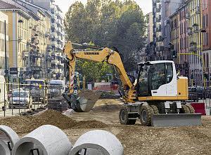 Колісні екскаватори Liebherr A 912 Compact Litronic