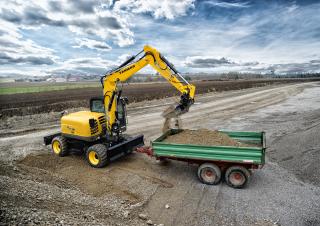 Колісні екскаватори Yanmar B 110 PB