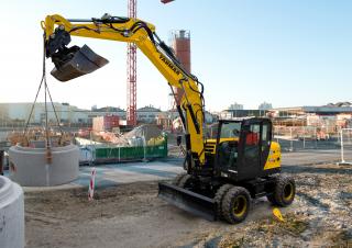 Колісні екскаватори Yanmar B 110 PB