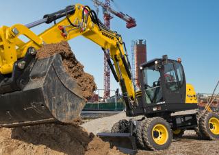 Колісні екскаватори Yanmar B 110 PB