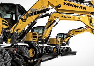 Колісні екскаватори Yanmar B 110 PB