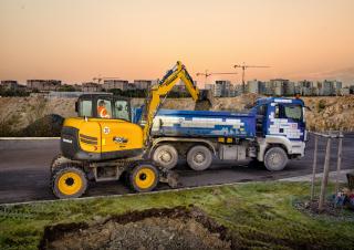 Колісні екскаватори Yanmar B 75 2PB