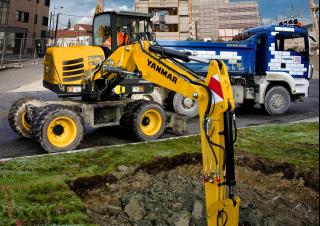 Колісні екскаватори Yanmar B 75 2PB