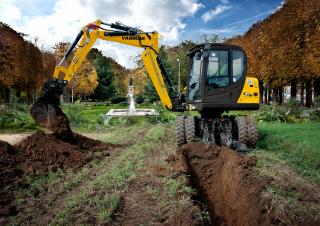 Колісні екскаватори Yanmar B 75 Circular