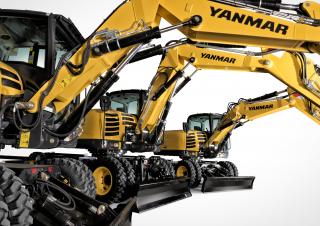 Колісні екскаватори Yanmar B 95 MB