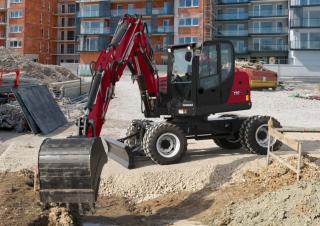 Колісні екскаватори Yanmar B110W 