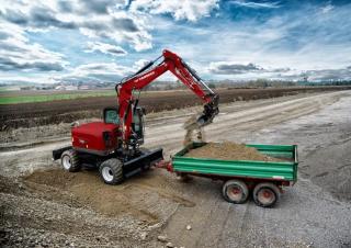 Колісні екскаватори Yanmar B110W 