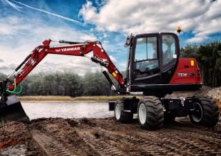 Колісні екскаватори Yanmar B75W TPA 