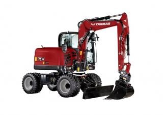 Колісні екскаватори Yanmar B75W TPA 