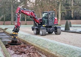 Колісні екскаватори Yanmar B95W MB 