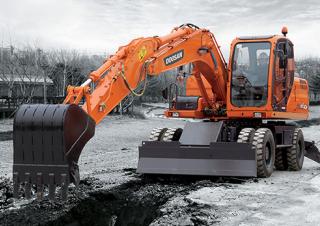 Колісні екскаватори Doosan DX 140 W