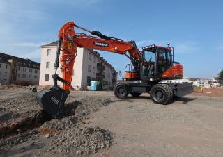 Колісні екскаватори Doosan DX140W-5