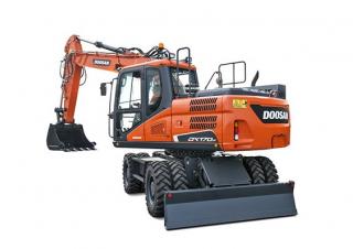 Колісні екскаватори Doosan DX170W-5