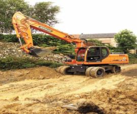 Колісні екскаватори Doosan DX190W-3