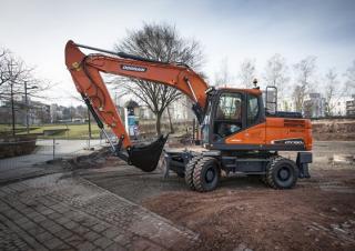 Колісні екскаватори Doosan DX190W-5