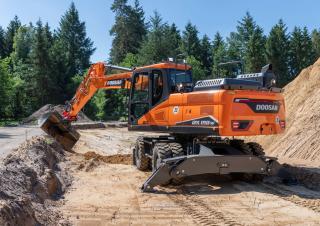 Колісні екскаватори Doosan DX190W-7