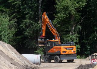 Колісні екскаватори Doosan DX190W-7