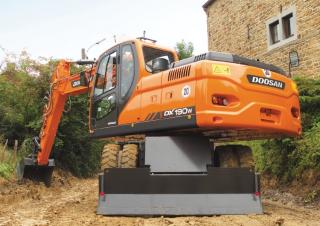 Колісні екскаватори Doosan DX190W