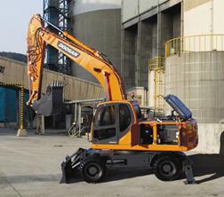 Колісні екскаватори Doosan DX210W