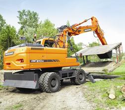 Колісні екскаватори Doosan DX210W