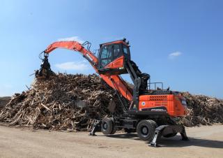 Екскаватори для перевалки Doosan DX250WMH-5