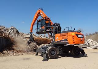 Екскаватори для перевалки Doosan DX250WMH-5
