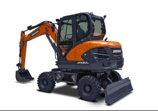 Колісні екскаватори Doosan DX57W-5