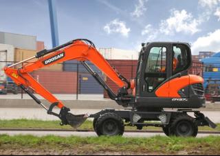 Колісні екскаватори Doosan DX57W-5