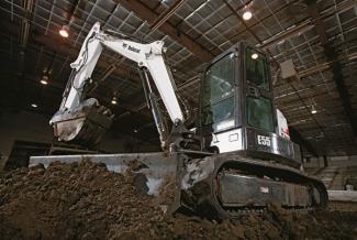 Міні-екскаватори Bobcat E55W
